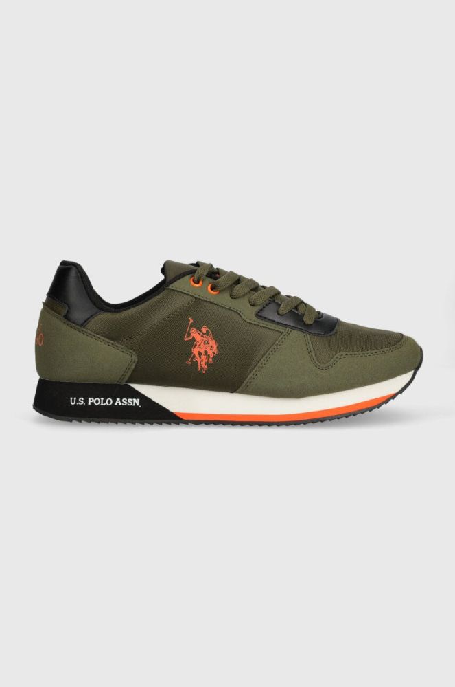 Кросівки U.S. Polo Assn. NOBIL колір зелений NOBIL011M/CNH1