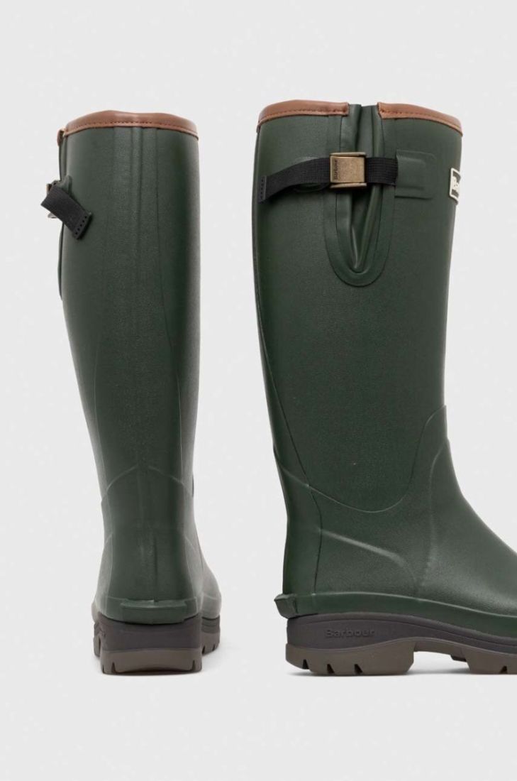Гумові чоботи Barbour Tempest чоловічі колір зелений MRF0016OL51