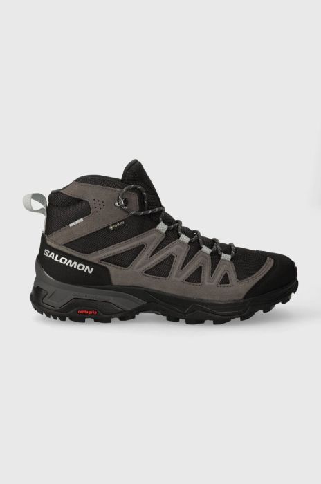 Черевики Salomon X WARD MID GTX чоловічі колір сірий Черевики Salomon X WARD MID GTX чоловічі колір сірий