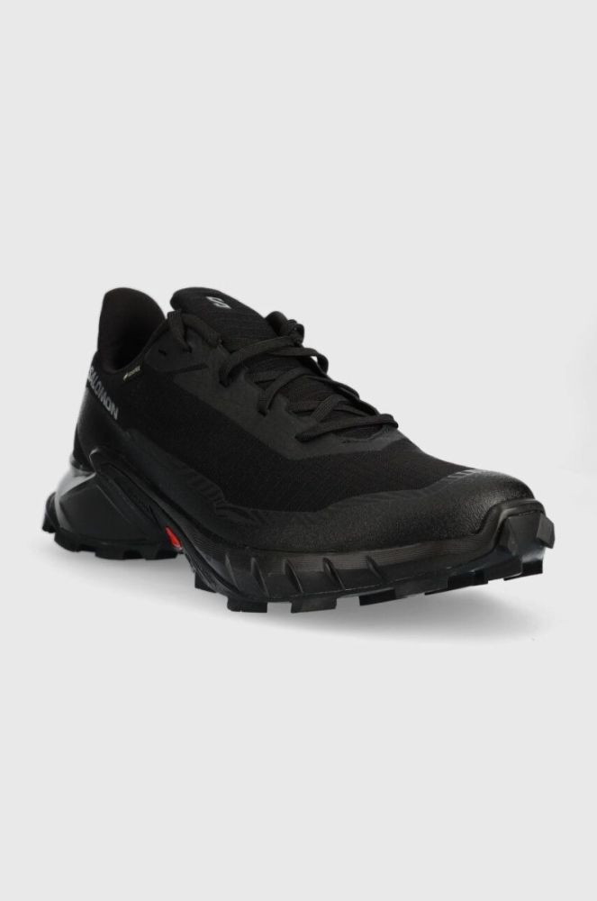 Черевики Salomon Alphacross 5 GTX чоловічі колір чорний фото 2