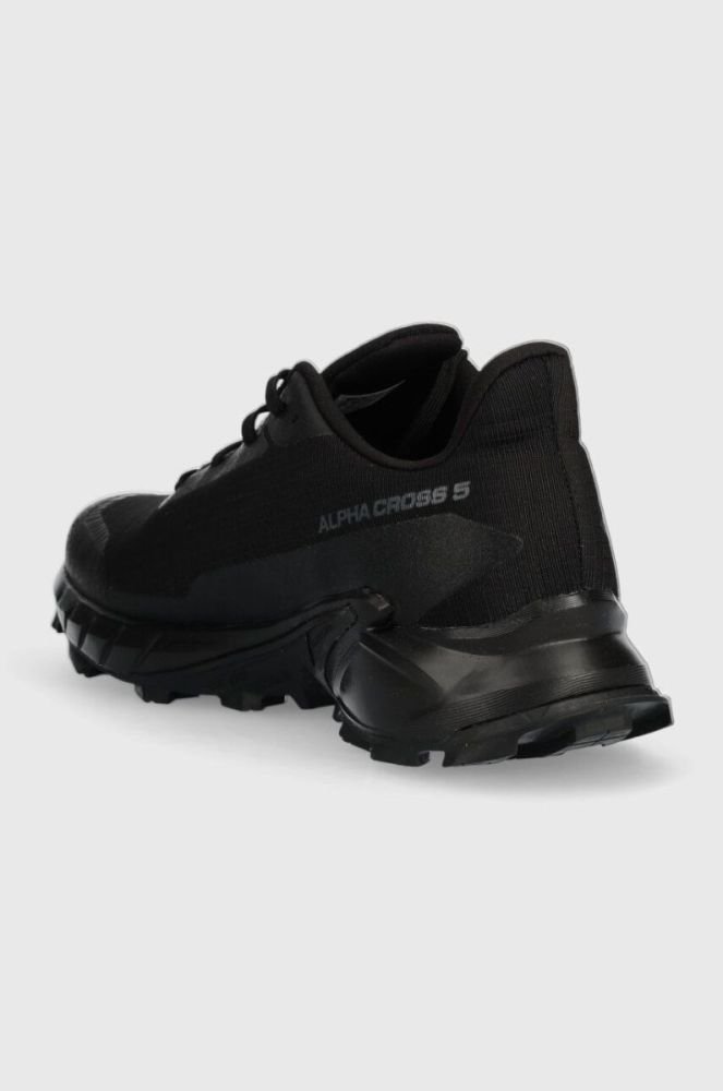 Черевики Salomon Alphacross 5 GTX чоловічі колір чорний фото 3