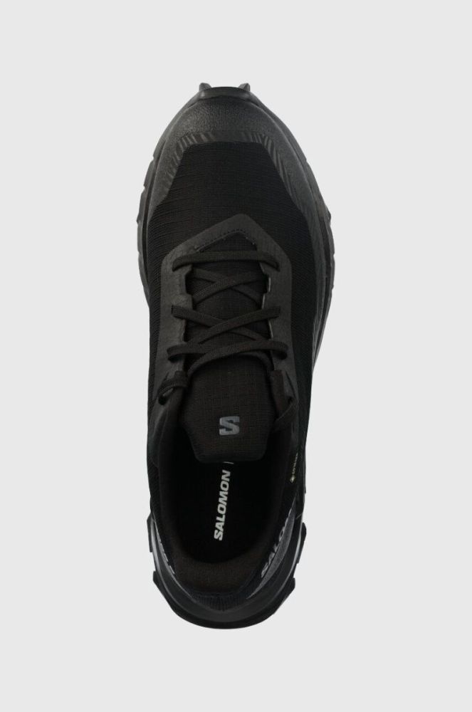 Черевики Salomon Alphacross 5 GTX чоловічі колір чорний фото 4