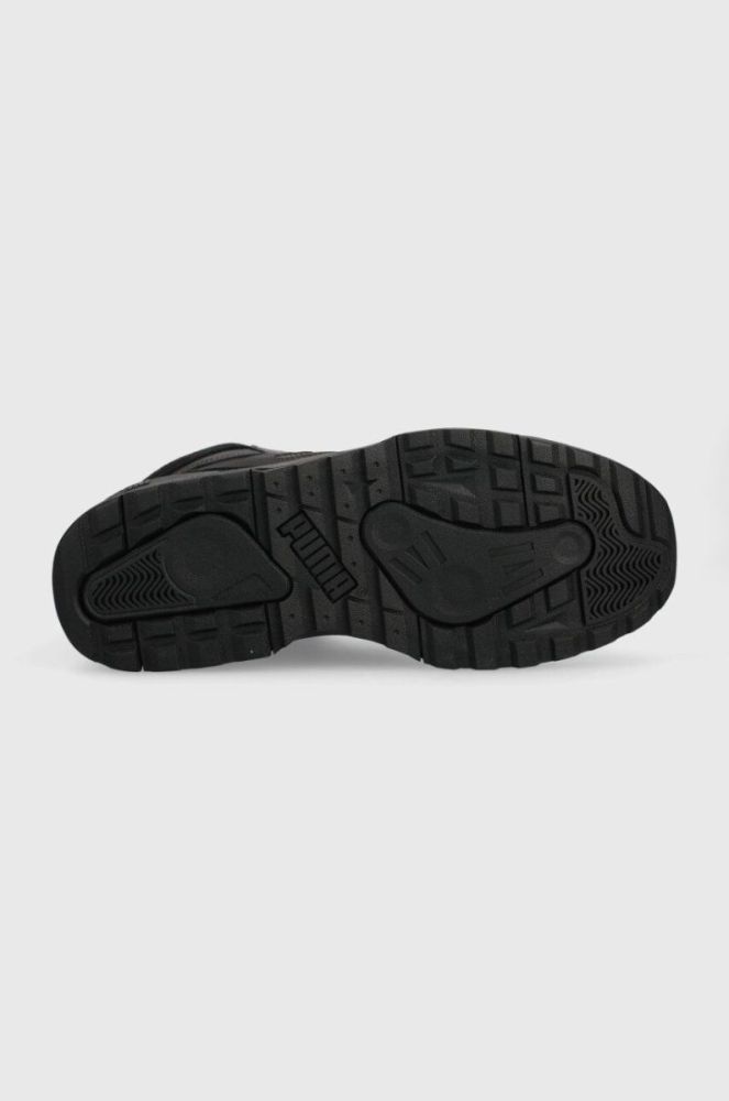 Шкіряні кросівки Puma Slipstream Hi Xtreme колір коричневий фото 5