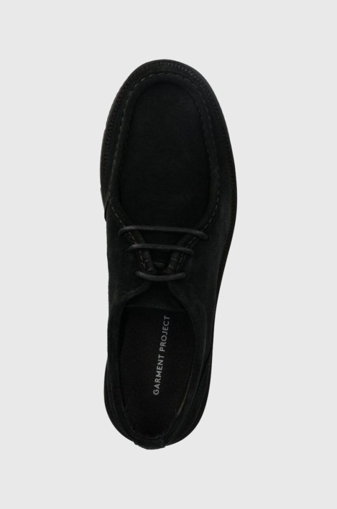 Замшеві туфлі GARMENT PROJECT Eilo Vibram Low чоловічі колір чорний GP2469 фото 4