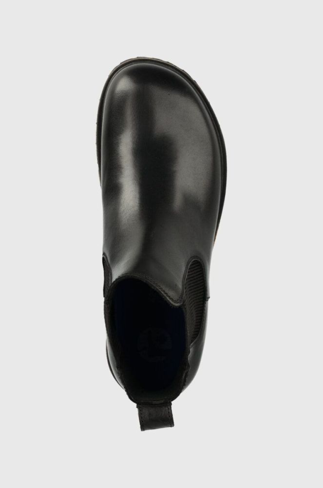 Шкіряні черевики Birkenstock 1025764 чоловічі колір чорний Highwood фото 4