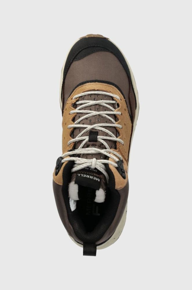 Черевики Merrell Speed Solo Mid WP чоловічі колір коричневий фото 4