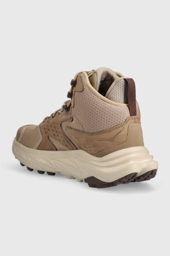 Черевики Hoka Anacapa 2 Mid GTX чоловічі колір бежевий фото 3