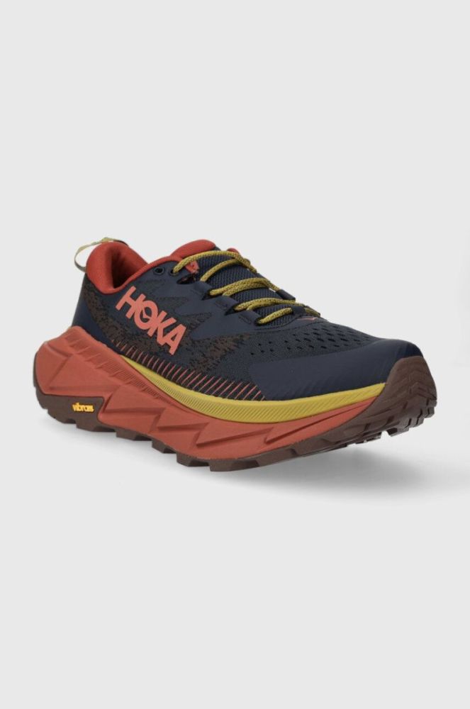 Черевики Hoka Skyline-Float X колір синій фото 2