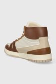 Шкіряні кросівки Mercer Amsterdam The Brooklyn High колір коричневий ME233014