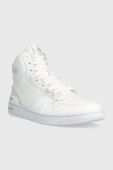 Шкіряні кросівки Lacoste L001 MID 223 3 SMA колір білий 46SMA0032