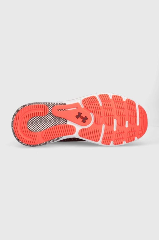 Бігові кросівки Under Armour Hovr Turbulence 2 колір бордовий фото 5