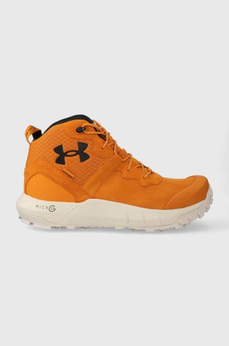 Черевики Under Armour Micro G Valsetz Trek Mid WP чоловічі колір помаранчевий Черевики Under Armour Micro G Valsetz Trek Mid WP чоловічі колір помаранчевий