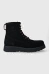 Замшеві кросівки Tommy Hilfiger TH AMERICAN SUEDE BOOT чоловічі колір синій FM0FM04667 Замшеві кросівки Tommy Hilfiger TH AMERICAN SUEDE BOOT чоловічі колір синій FM0FM04667