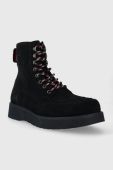 Замшеві кросівки Tommy Hilfiger TH AMERICAN SUEDE BOOT чоловічі колір синій FM0FM04667 Замшеві кросівки Tommy Hilfiger TH AMERICAN SUEDE BOOT чоловічі колір синій FM0FM04667