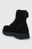 Замшеві кросівки Tommy Hilfiger TH AMERICAN SUEDE BOOT чоловічі колір синій FM0FM04667 Замшеві кросівки Tommy Hilfiger TH AMERICAN SUEDE BOOT чоловічі колір синій FM0FM04667
