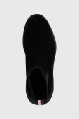 Черевики Tommy Hilfiger HILFIGER CHUNKY HYBRID SUEDE CH чоловічі колір чорний FM0FM04670
