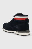 Замшеві кросівки Tommy Hilfiger CORE HILFIGER SUEDE BOOT чоловічі колір синій FM0FM04800 Замшеві кросівки Tommy Hilfiger CORE HILFIGER SUEDE BOOT чоловічі колір синій FM0FM04800