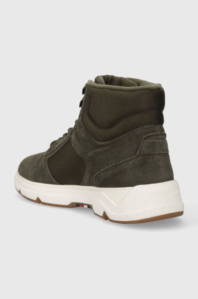 Кросівки Tommy Hilfiger CORE W MIX CORDURA HYBRID BOOT колір зелений FM0FM04807 фото 3