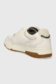 Шкіряні кросівки Tommy Hilfiger TH BASKET BEST LTH NUBUCK колір білий FM0FM04823