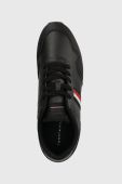Кросівки Tommy Hilfiger CORE LO RUNNER PU LTH колір чорний FM0FM04834