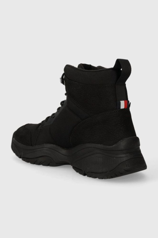 Кросівки Tommy Hilfiger OUTDOOR SNK BOOT LTH CORDURA колір чорний FM0FM04838 фото 3