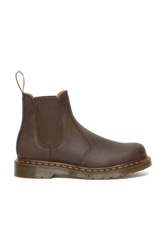 Високі черевики Dr. Martens 2976 YS колір коричневий