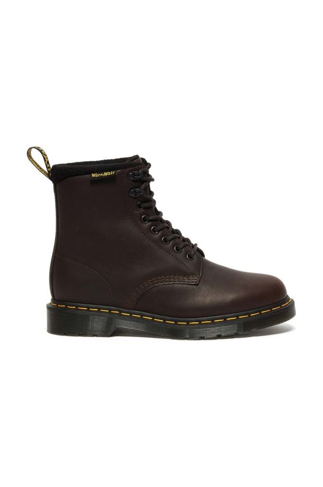 Шкіряні черевики Dr. Martens 1460 Pascal чоловічі колір коричневий DM27816201