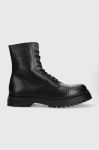 Шкіряні черевики Tommy Jeans TJM CASUAL BOOT чоловічі колір чорний EM0EM01244 Шкіряні черевики Tommy Jeans TJM CASUAL BOOT чоловічі колір чорний EM0EM01244