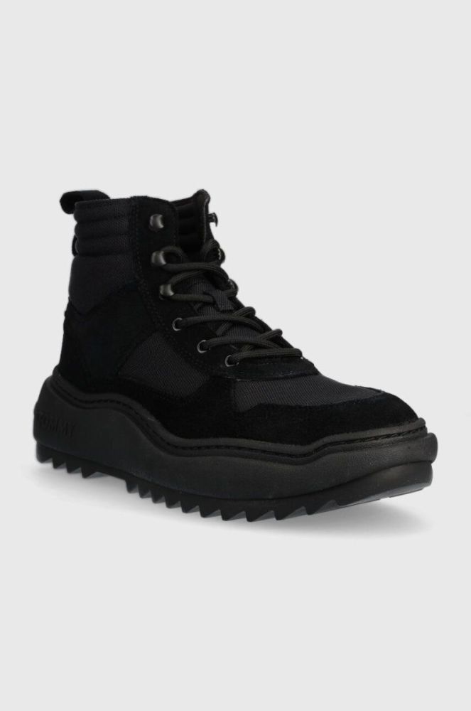 Кросівки Tommy Jeans TJM MIX MATERIAL BOOT колір чорний EM0EM01245 фото 2