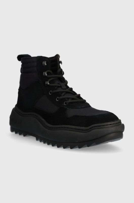Кросівки Tommy Jeans TJM MIX MATERIAL BOOT колір чорний EM0EM01245 фото 2