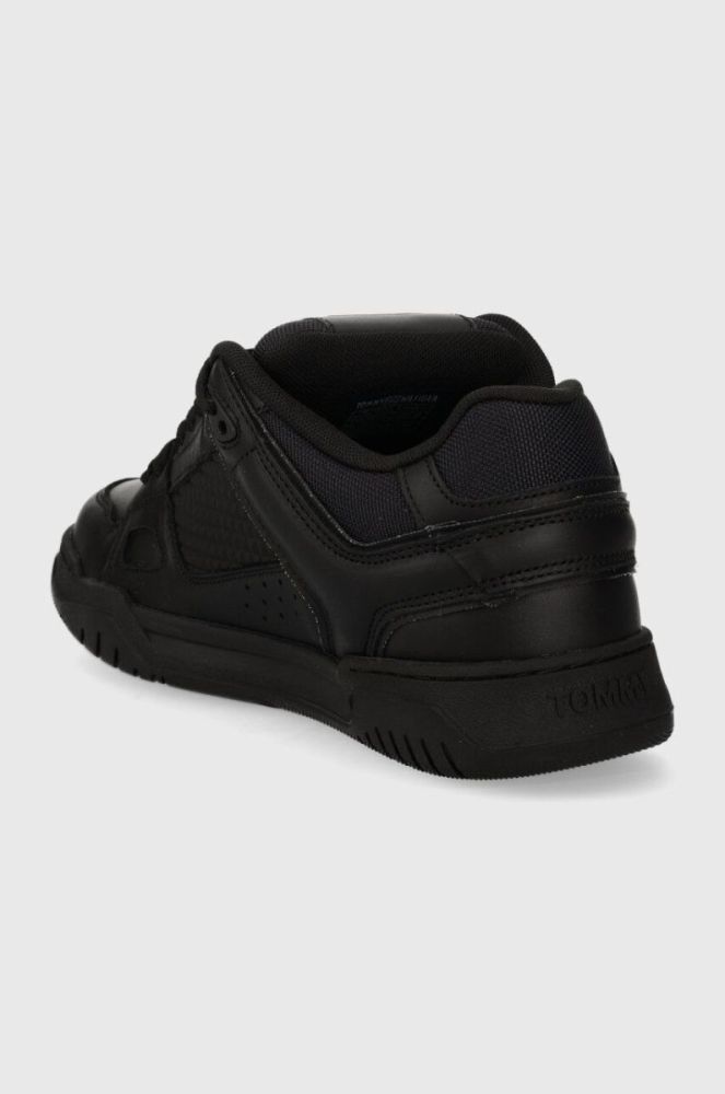Кросівки Tommy Jeans TJM LEATHER SKATER TONGUE колір чорний EM0EM01260 фото 3
