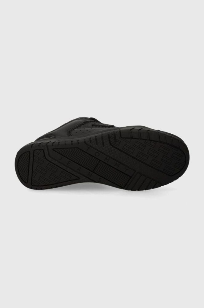 Кросівки Tommy Jeans TJM LEATHER SKATER TONGUE колір чорний EM0EM01260 фото 5