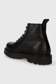 Шкіряні черевики Tommy Jeans TJM RUBERIZED LACE UP BOOT чоловічі колір чорний EM0EM01276 Шкіряні черевики Tommy Jeans TJM RUBERIZED LACE UP BOOT чоловічі колір чорний EM0EM01276
