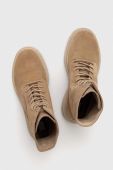 Замшеві черевики Tommy Jeans TJM CASUAL BOOT SUEDE чоловічі колір бежевий EM0EM01336 Замшеві черевики Tommy Jeans TJM CASUAL BOOT SUEDE чоловічі колір бежевий EM0EM01336