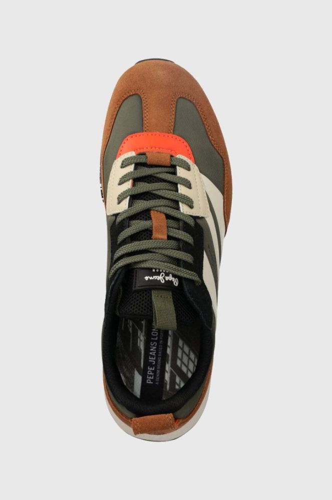 Кросівки Pepe Jeans FOSTER HEAT M колір зелений PMS30986 фото 4