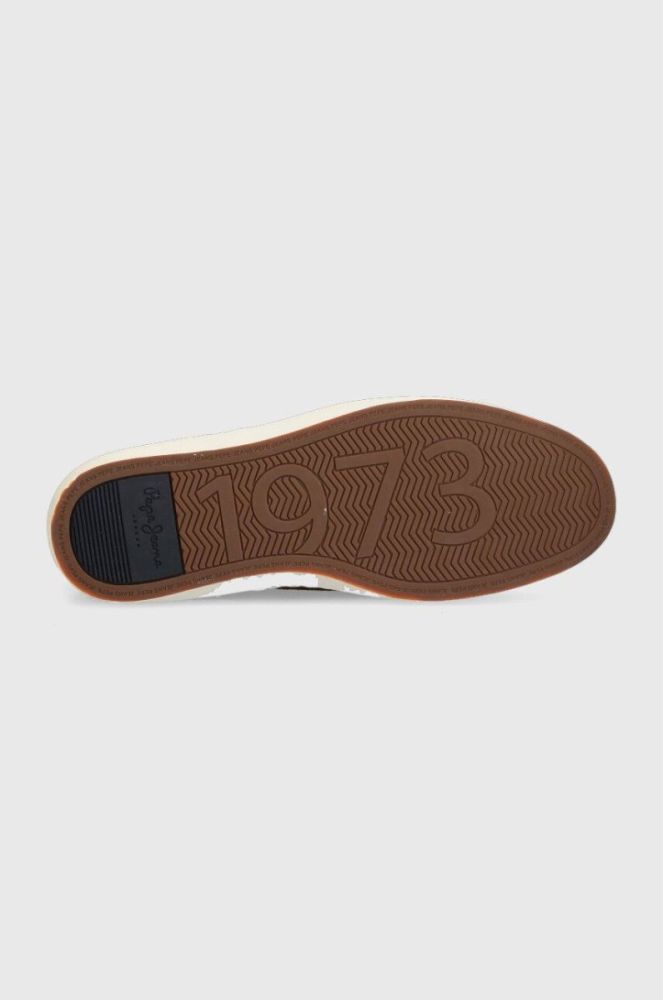 Шкіряні кросівки Pepe Jeans YOGI BOOT колір коричневий PMS30998 фото 5