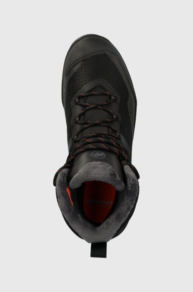 Черевики Mammut Blackfin III Mid DT чоловічі колір чорний злегка утеплена фото 4
