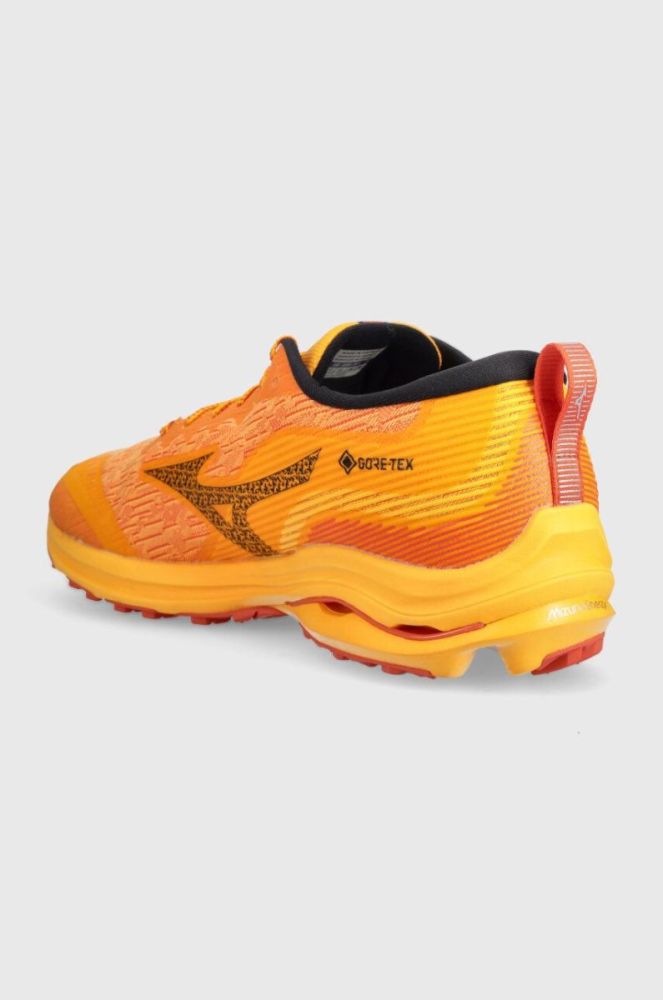 Бігові кросівки Mizuno Wave Rider GTX колір помаранчевий фото 3