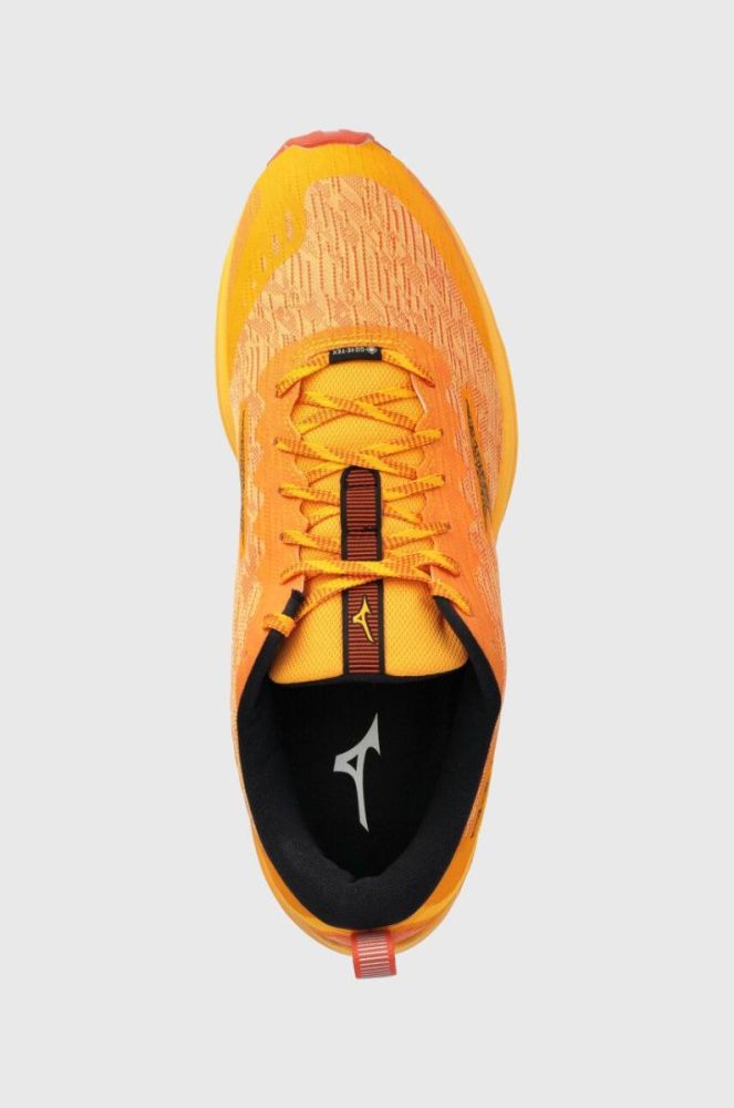 Бігові кросівки Mizuno Wave Rider GTX колір помаранчевий фото 4