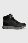 Шкіряні черевики Sorel MAC HILL LITE MID WP чоловічі колір чорний 2048841010 Шкіряні черевики Sorel MAC HILL LITE MID WP чоловічі колір чорний 2048841010