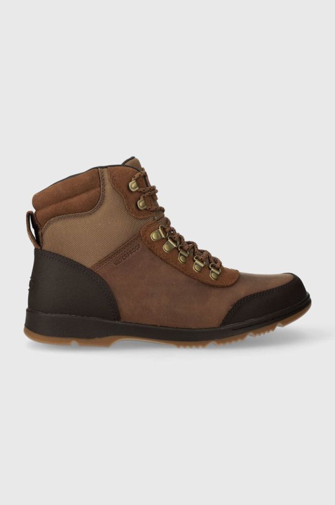 Високі черевики Sorel ANKENY II HIKER WP 100G чоловічі колір коричневий 2048861242