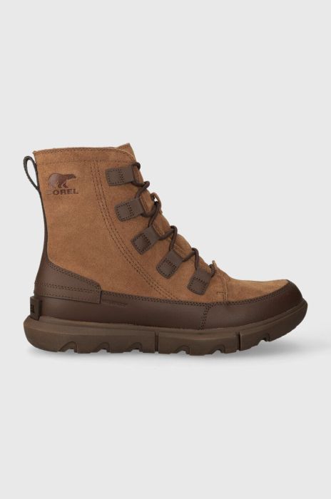 Шкіряні черевики Sorel EXPLORER NEXT BOOT WP 10 чоловічі колір коричневий 2058921242 Шкіряні черевики Sorel EXPLORER NEXT BOOT WP 10 чоловічі колір коричневий 2058921242