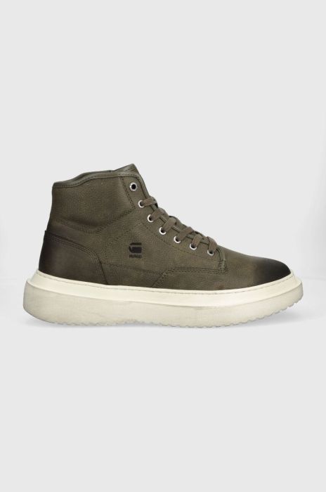 Кросівки G-Star Raw DEXTER MID NUB колір зелений 2242048701.OLV
