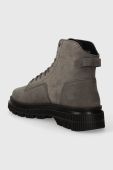 Замшеві черевики G-Star Raw VETAR MID OIL чоловічі колір сірий 2342052704.BLK
