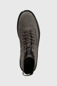 Замшеві черевики G-Star Raw VETAR MID OIL чоловічі колір сірий 2342052704.BLK