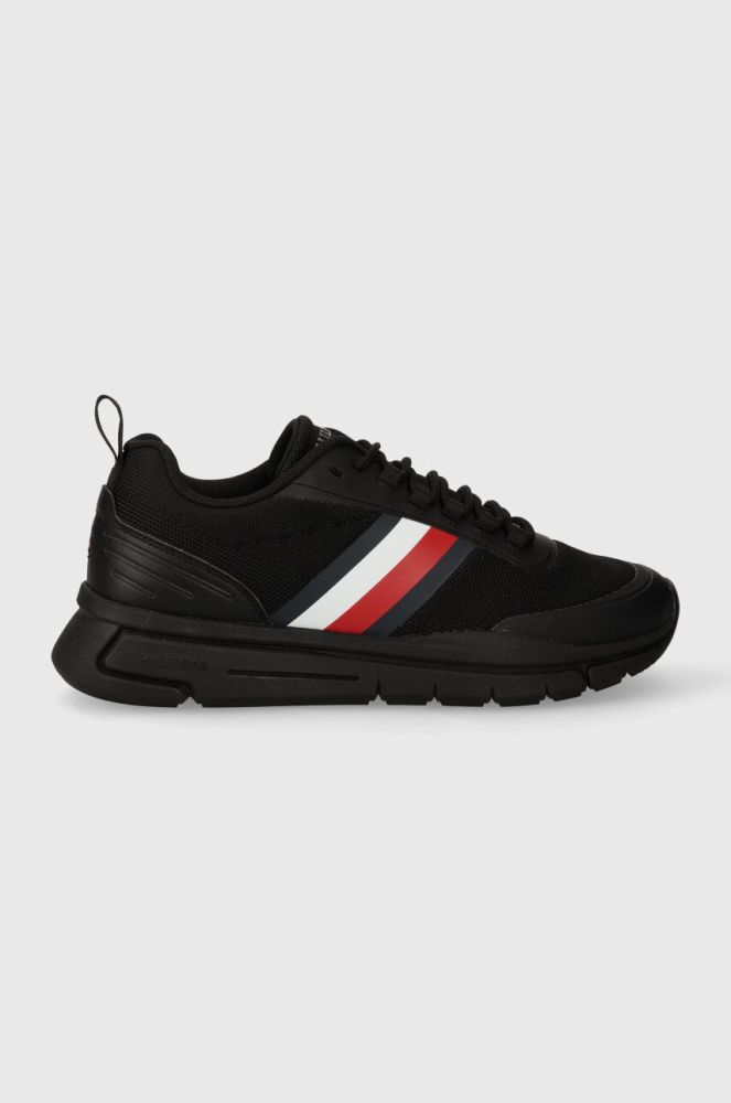 Кросівки Tommy Hilfiger MODERN RUNNER STRIPE колір чорний FM0FM04835