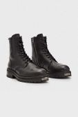 Шкіряні черевики AllSaints Hank чоловічі колір чорний MZ0041A
