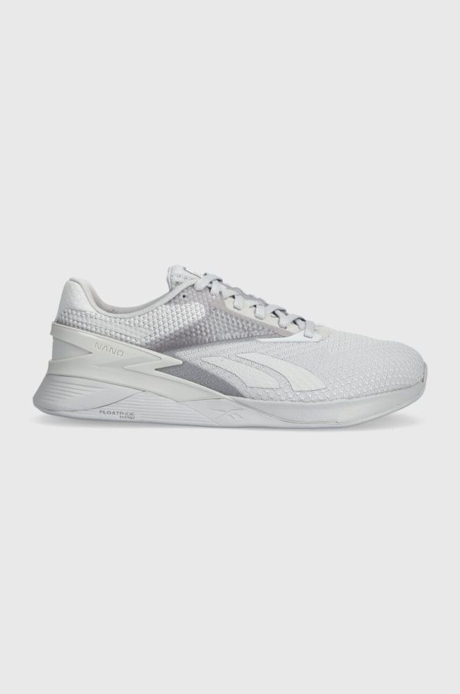 Кросівки для тренувань Reebok Nano X3 колір сірий (3627296)