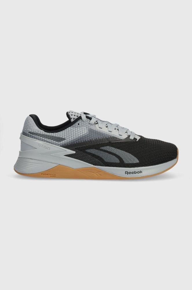 Кросівки для тренувань Reebok Nano X3 колір сірий (3623449)