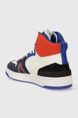 Шкіряні кросівки Lacoste L001 Leather Colorblock High-Top 45SMA0027 колір барвистий